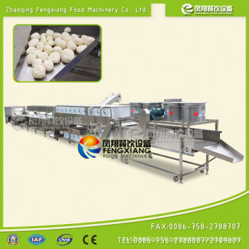 Automatiic Industrial Cassava Washing Peeling Drying Production Line